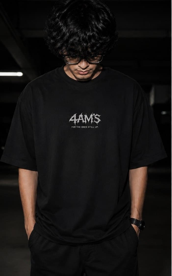 4AM Club Oversized Tee